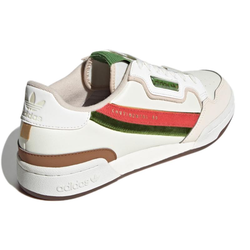 adidas Continental 80 'Cream Red Green' Sneakers GX8825