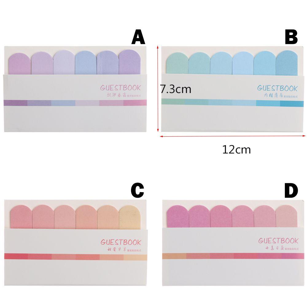 Novelty Label Office Supplies Bookmark Tab Strip Index Flags Sticky Notes Paster Sticker Memo Pad