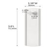 Flexible Display owner Group 8 clamps And 24 Adhesive Parts For Easy Wall Organization