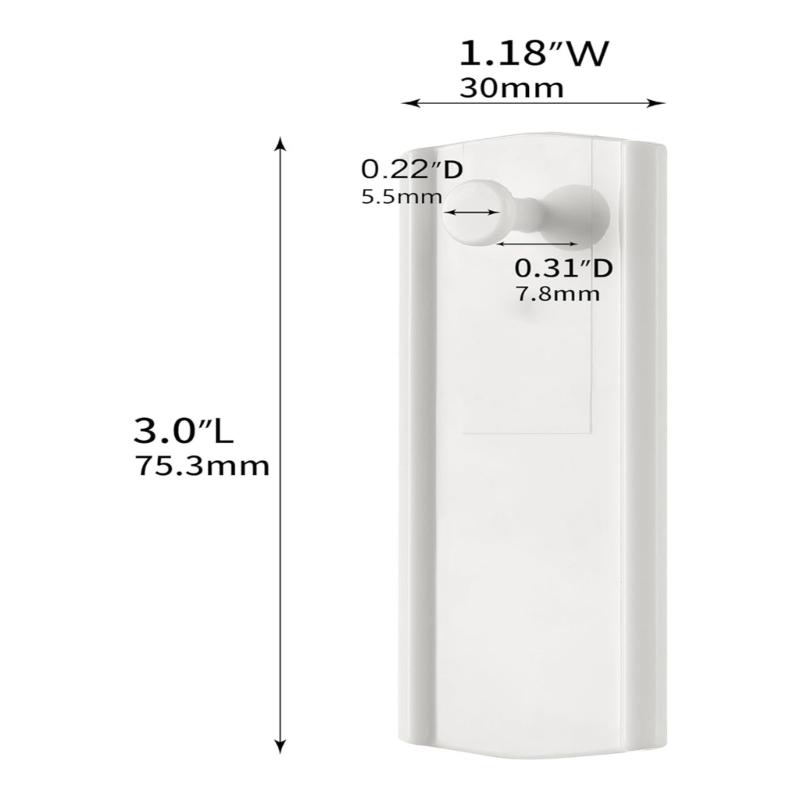 Flexible Display owner Group 8 clamps And 24 Adhesive Parts For Easy Wall Organization