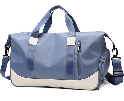 Featured In Magazines! Carry-on OK! RIMINA Sports Bag, Gym Bag, Travel Bag, Boston Bag for Women, Large Capacity, 4-Way Travel Bag with Shoe Storage (