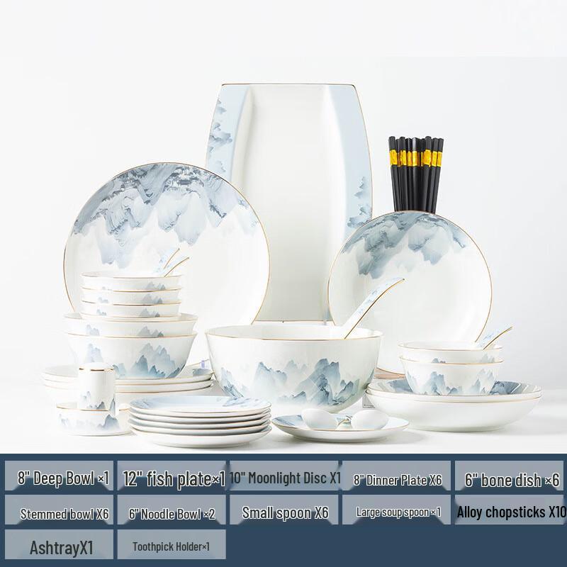 Jingdezhen Bone China Dinnerware Set