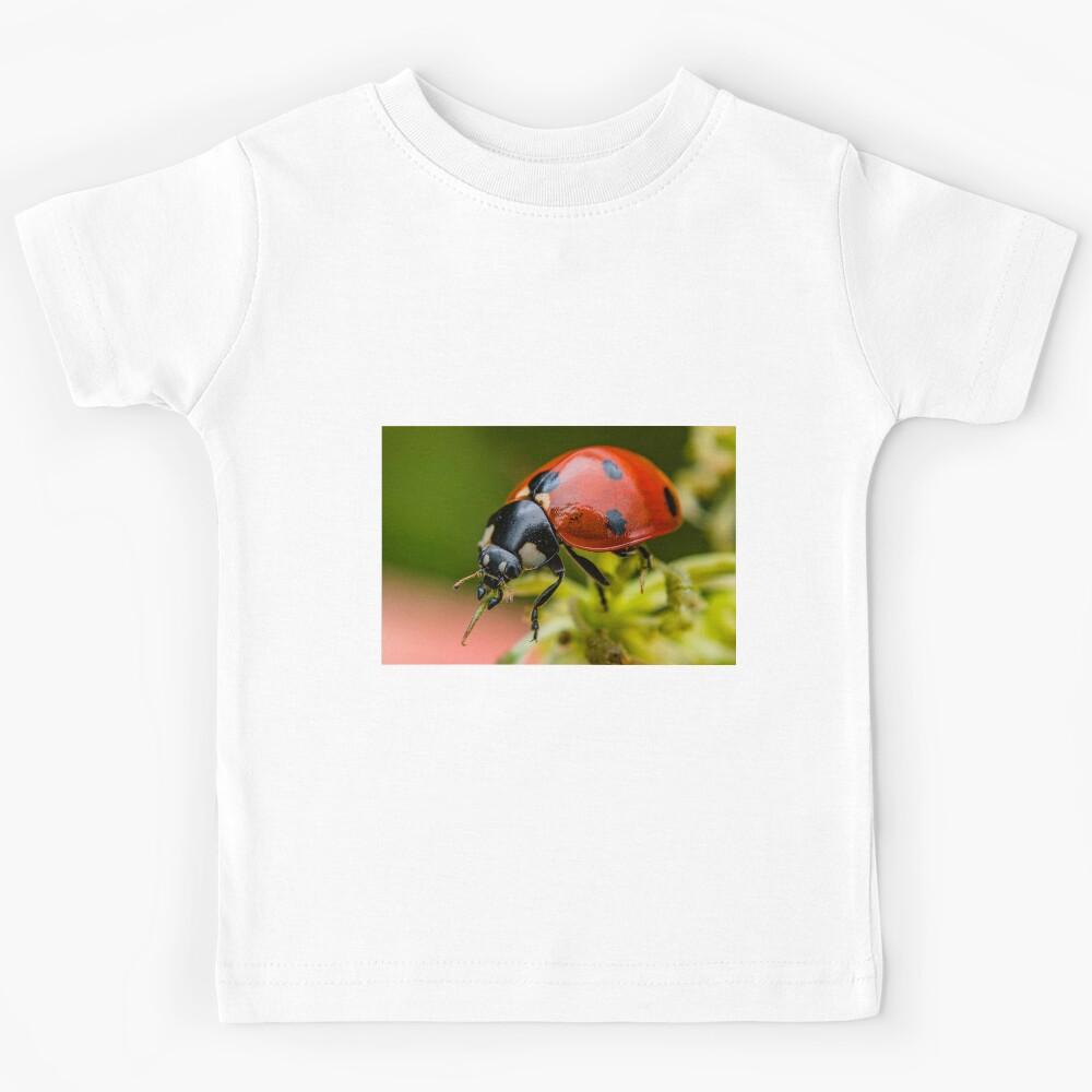 Beautiful Red Lady Bug - Coccinellidae Kids T-Shirt 110