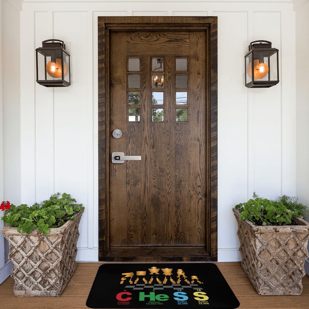 Chess Periodic Elements Doormat Non-Slip Bath Kitchen Mat Living Room Floor Door Entrance Carpet Rug