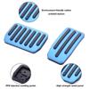 Footrest Plates Covers for Tesla Model 3 2017-2021, Electric Vehicle Pedal Protection Covers