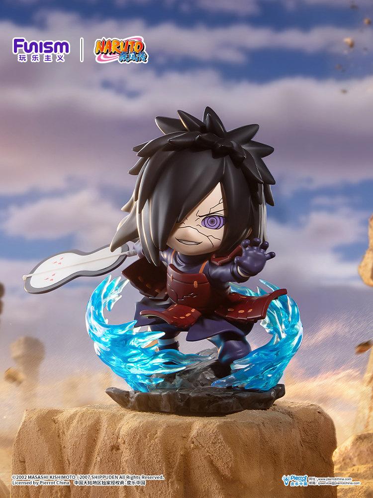 Funism Genuine Naruto Shippuden Anime Figure Blind Box Ultimate Battle Action Figures with Magnetic Identity Card Collectible