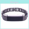 Pulseira de Aço Inoxidável Elegante Para Fitbit Alta Hr Com Fecho de Liberação Rápida