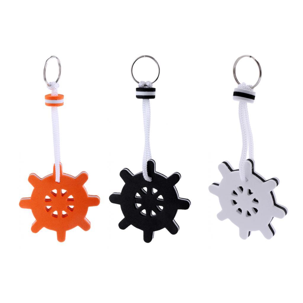 70mm Steering Wheel In the Form of Keychain Floating Kayak Kayak Kayak Boat
