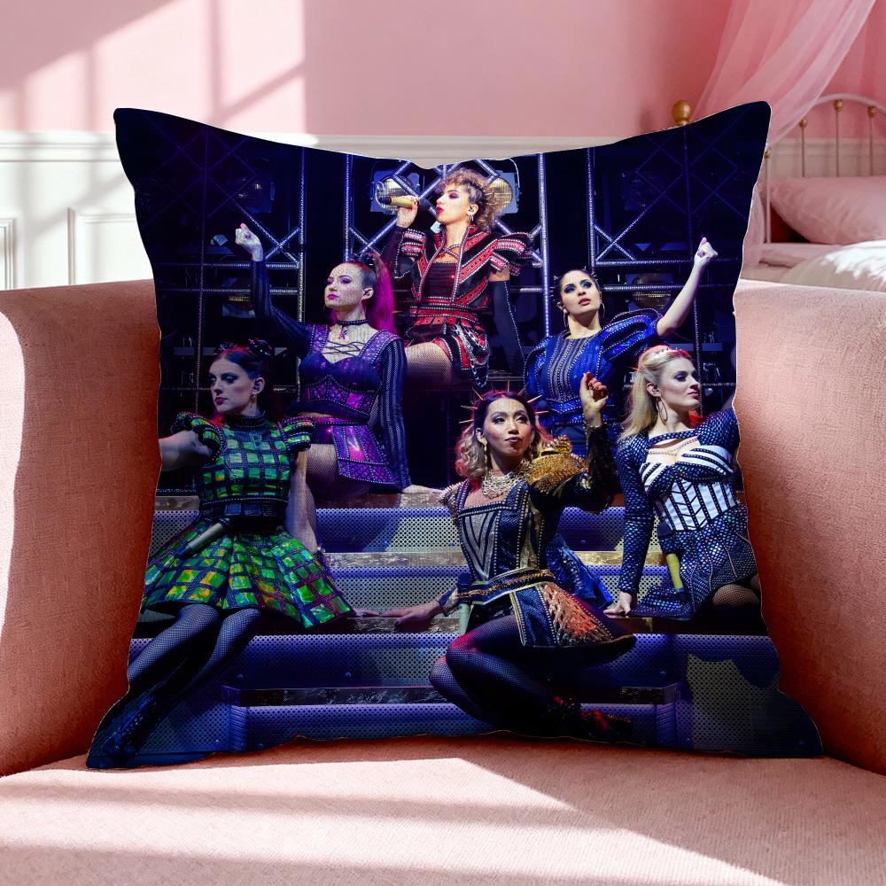 Musical S-Six: The Musical Cushion Cover Breathable Linen Pillowcase Summer Odorless Eco-Friendly Invisible Zipper Washable
