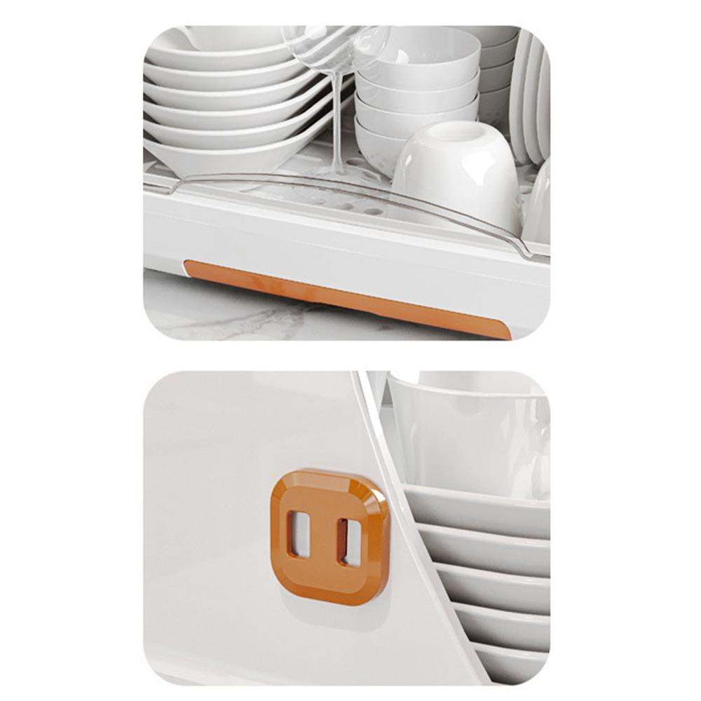 With Lid Cup Storage Rack Drainage Tray Dish Drying Rack for Teacup Milk Bottle
