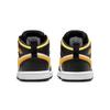 Jordan 1 Mid TD Toddler Black University Gold 640735-177
