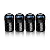 Carbon Fiber Car Wheel Tire Valve Cap Tyre Rim Stem Cover Accessories For Ford Ranger S-Max Focus Galaxy Mondeo Transit Tourneo
