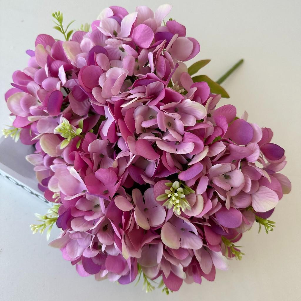 Hydrangea Artistic Silk Flower Display For Wedding Photography Decoration Home