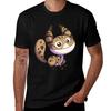 The Sweetest Loth Cat Tshirt Art Pattern Printed Casual Top