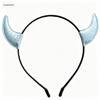 Halloween Devil & Spiderweb Headband with Bat Clip - Ghost Festival Party Costume Accessory