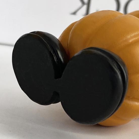 Halloween Cartoon Pumpkin Figurine Creepy Pumpkin Man Resin Statue Sculpture Holiday Party Desktop Decoration Ornament
