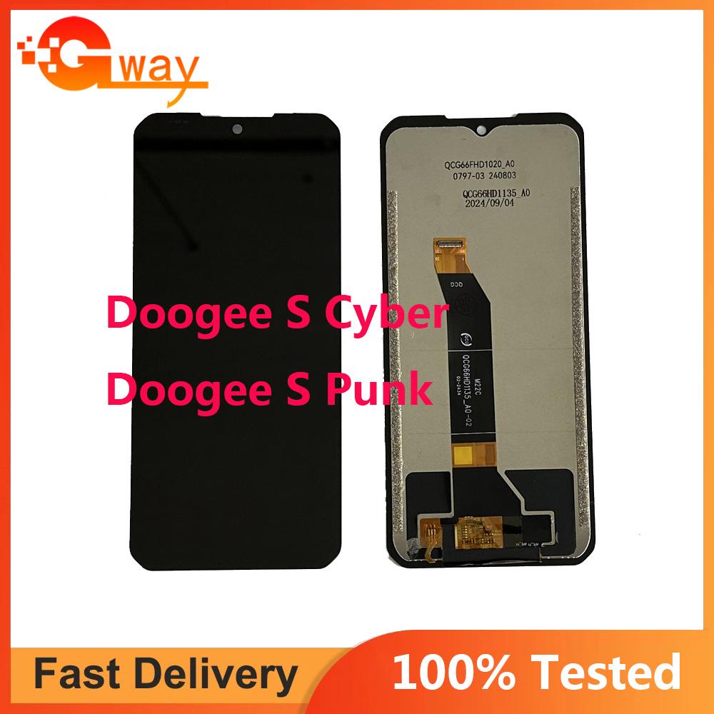

LCD Screen and Digitizer Full Assembly For Doogee S Cyber S Punk