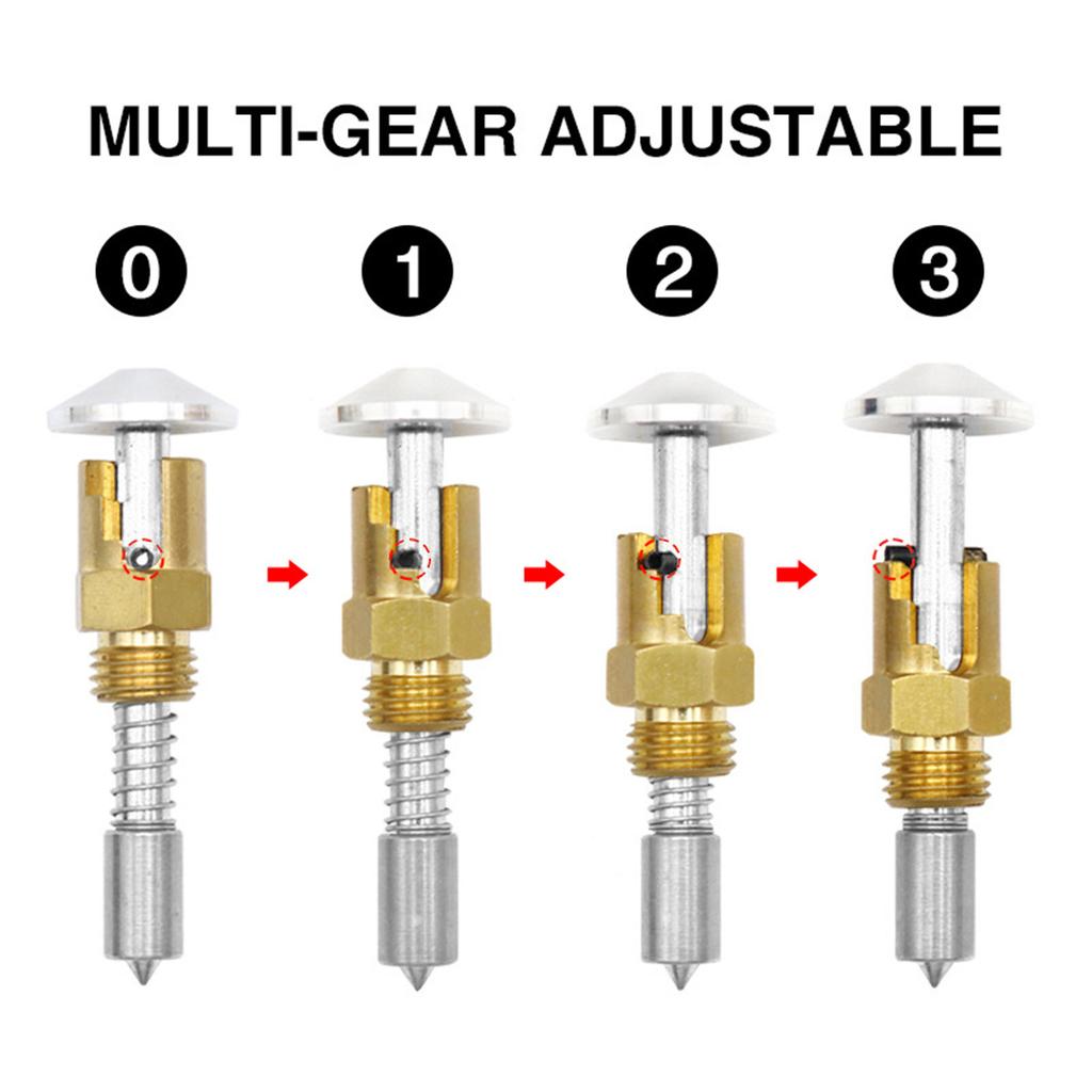 Motorcycle Carburetor Choke Plunger Manual Choke Starter Fast Idle Plunger for S&S Super E/G Carb Replacement Part