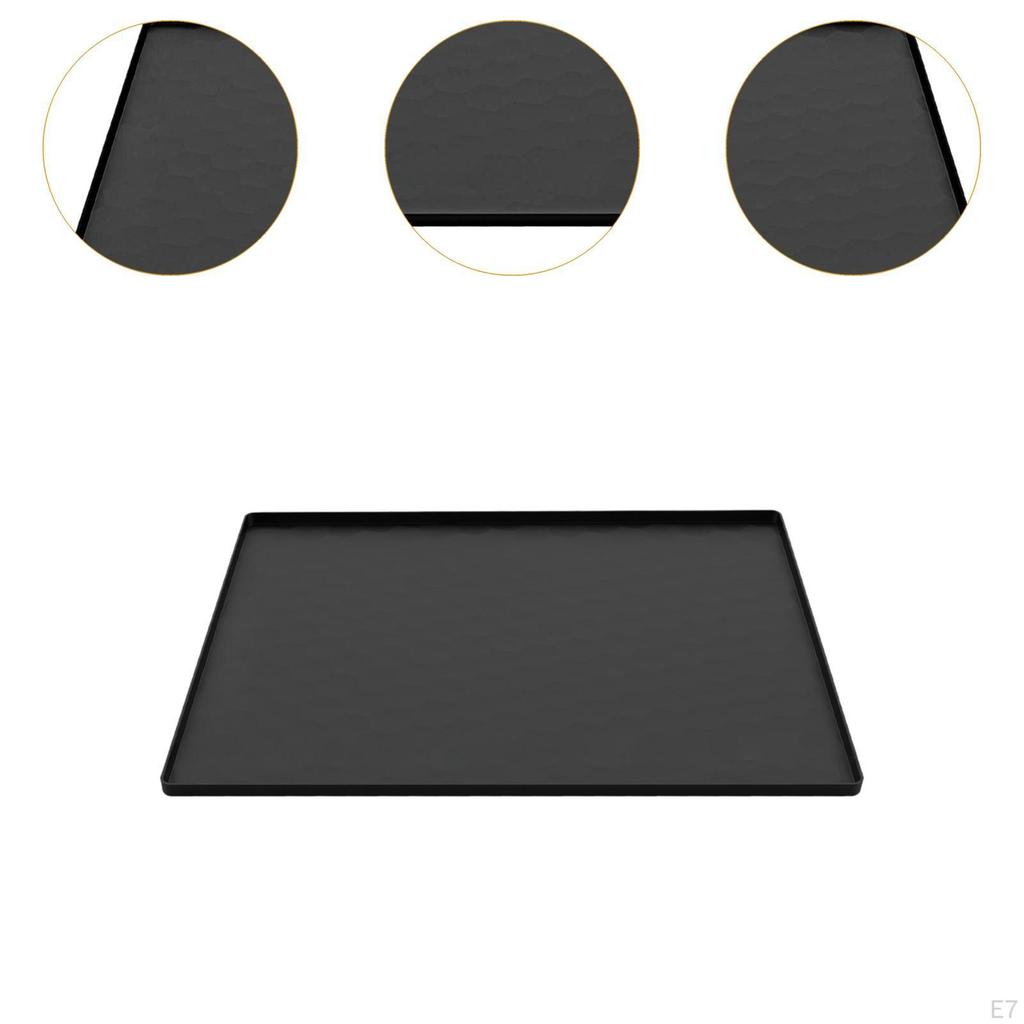 Mini Fridge Mat Freezer Drip Tray AntiSlip Home Supplies Spill Prevent Multifunction Washable