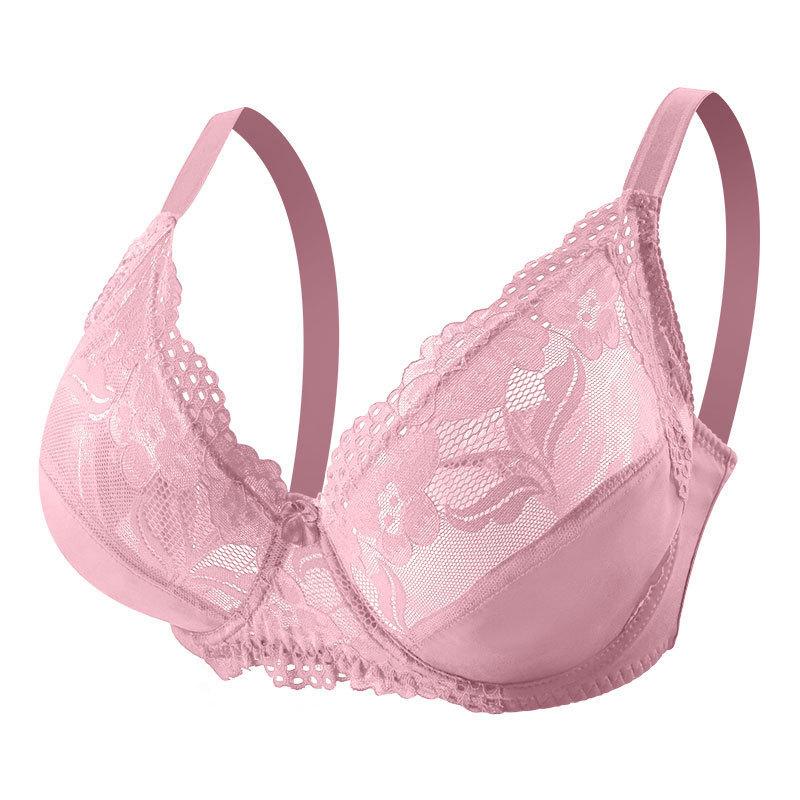 Wind Fashion U-Shaped Large Size Bra Sexy Lace Bra Large Size Women's Bra Underwear Women