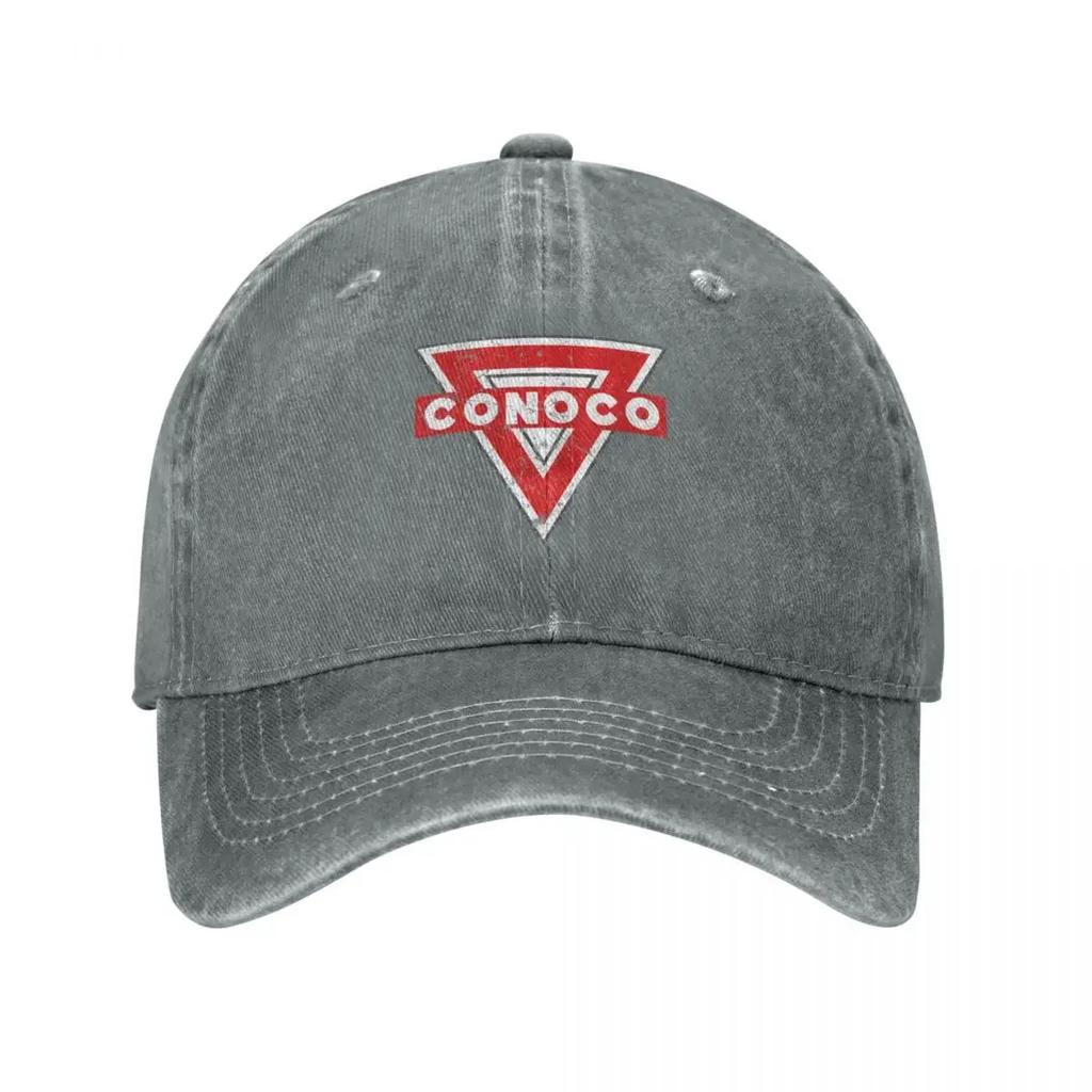 Conoco Oil Vintage Company Baseball Cap New Hat luxury Women cap Beach Bag Hip Hop Hats For Unisex Womens
