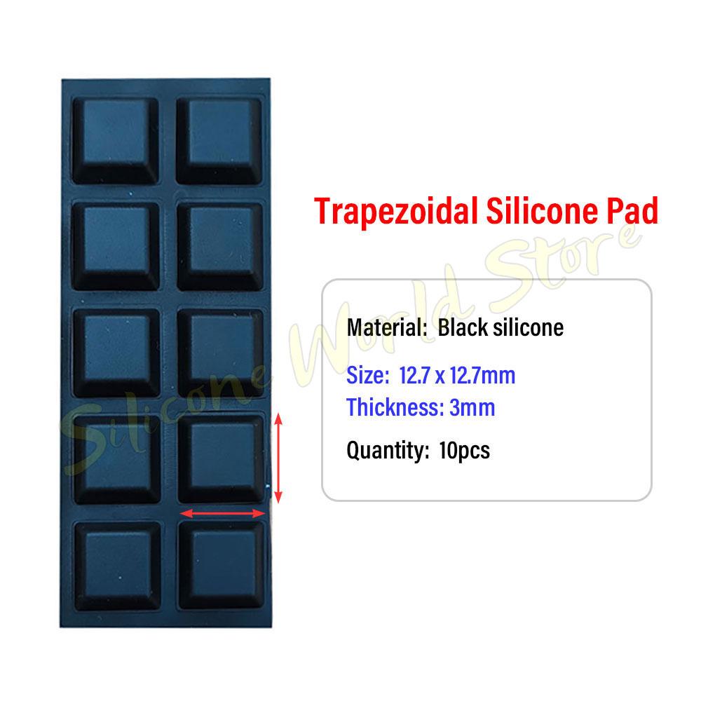 SW Self Adhesive Silicone Anti Collision Pad Anti Slip Sponge Mat Door Stopper Damper Buffer Soundproofing Furniture Pad Cushion
