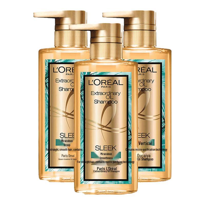 

L Oréal Elvive Smooth Oil Shampoo (3-Pack)