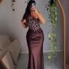 European and American Summer Pure Desire Style Leopard Print French Tube Top Dress, Sexy Off-the-shoulder Temperament, Waist and Thin Buttocks
