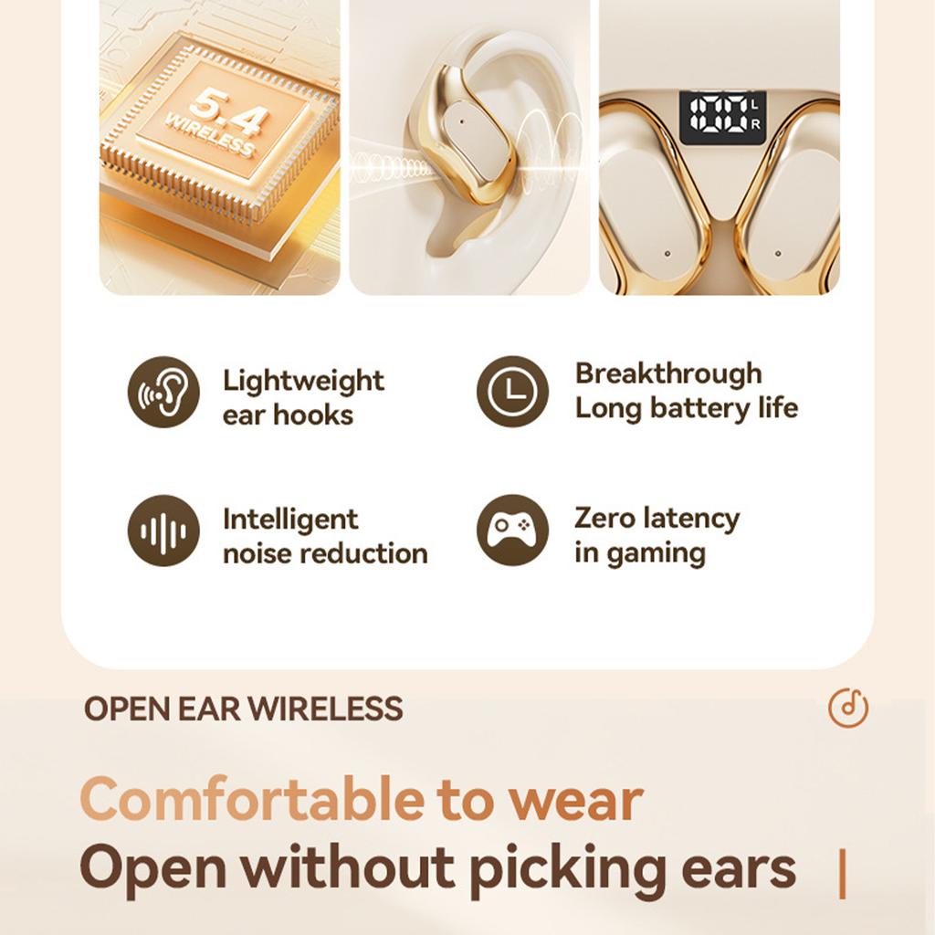 Headphones Bluetooth Wireless Translator Touch Support 144 languages Earbuds Noise Real Time Translation Earphones Smart Earbuds