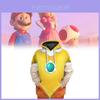 Der Super Mario Bros. Film Hoodie Für Teenager Mit Polyester-Druck Freizeitkleidung