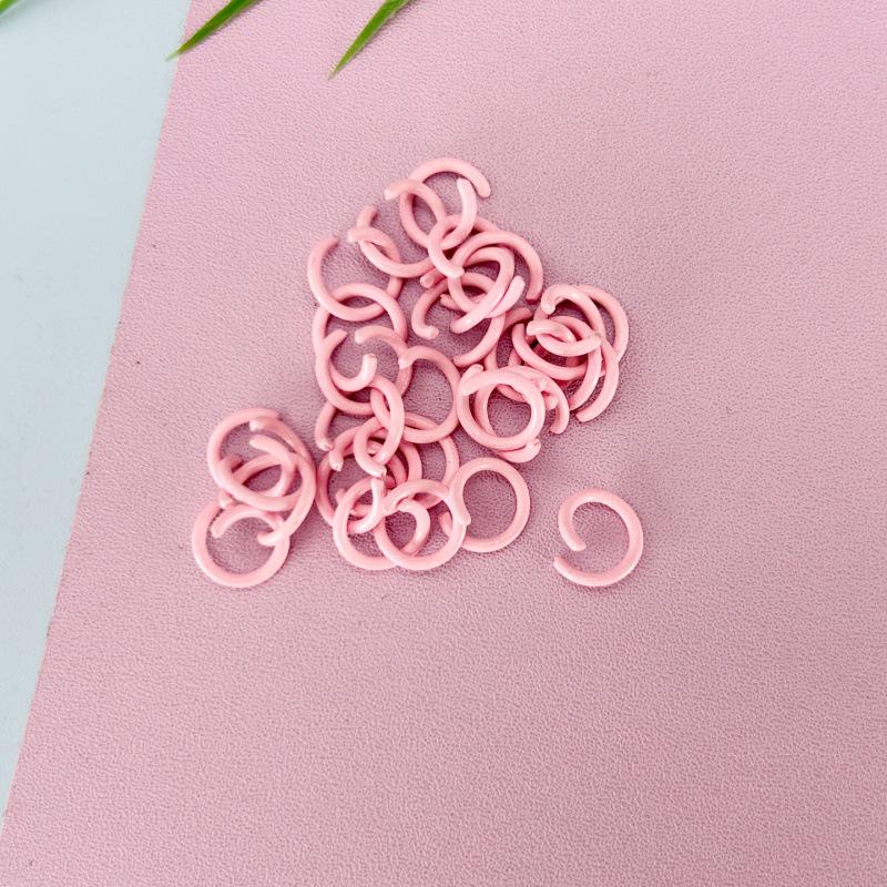 Colored DIY Jump Rings: Painted Handmade Connectors, Beads, Keychains, Ornaments