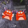 100pcs Halloween Candy Bag Self-adhesive Plastic Treat Bags for Cookie Snack Gift Clear Bags Set for Halloween Party