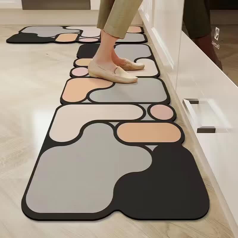 Yajie Creative Spliced Diatomite Absorbent Mat