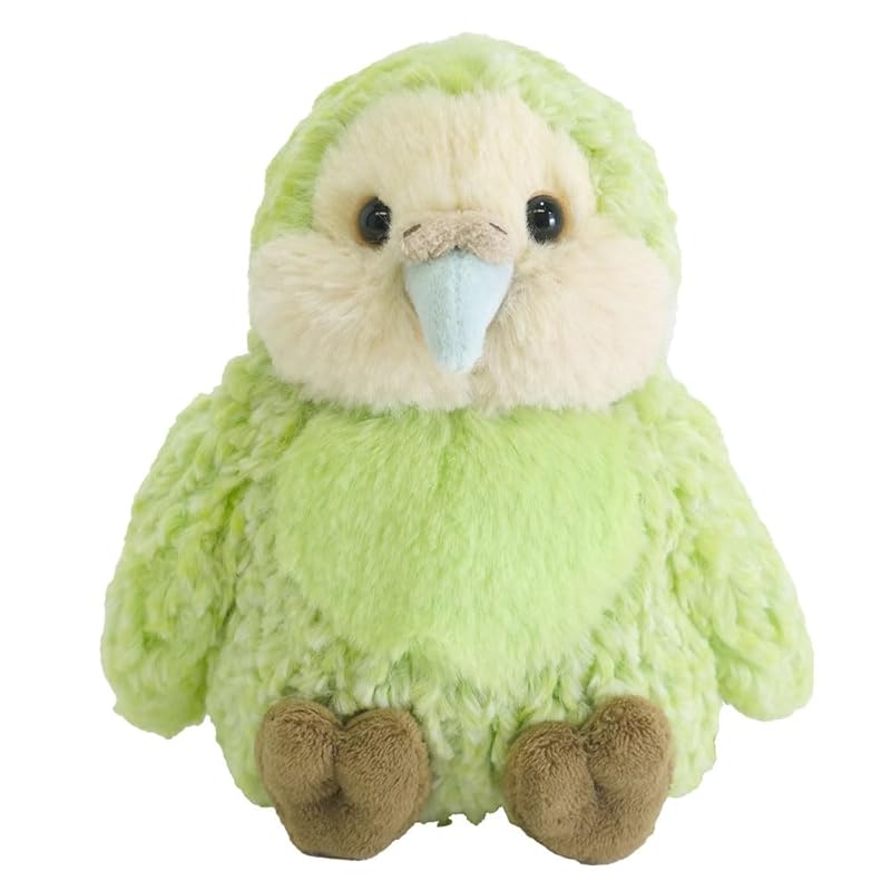 

SunLemon Fluffies Small Kakapo 15x14x16cm Plush Animal, Cute, Rare Animal Series, P-1403