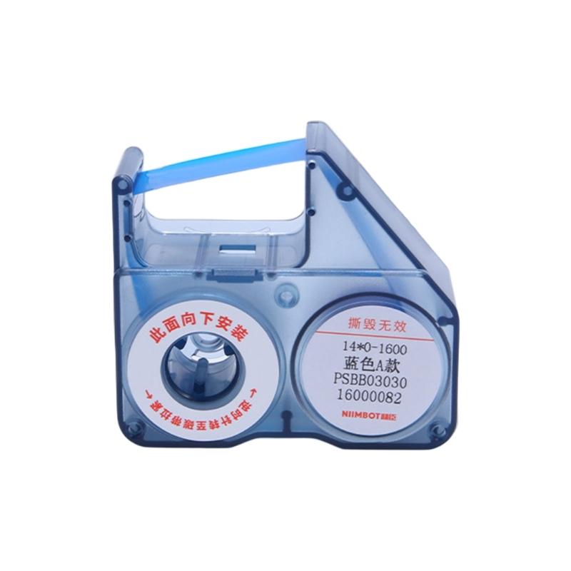 Colorful Carbon Tape Ribbon Thermal Transfer Printer Refill Tape Replacement Ribbon Cassette for B18 Machine Accessories
