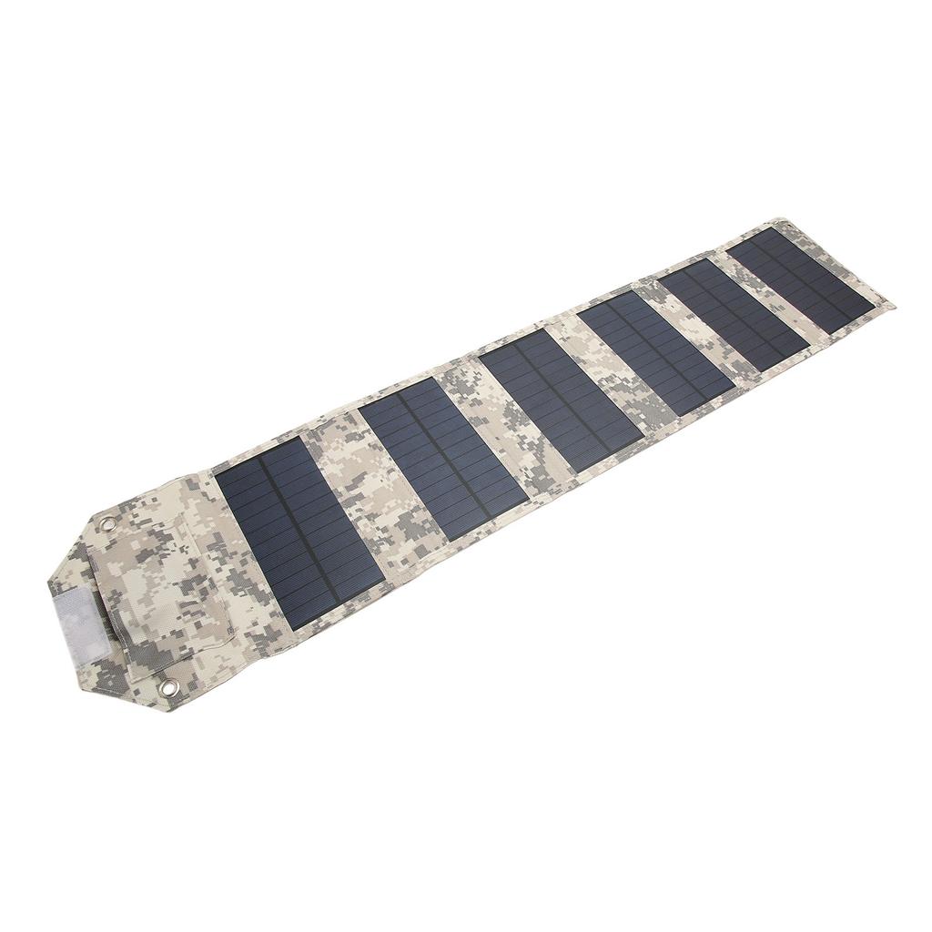 28W Tragbares Solarladegerät mit USB-Anschluss Wasserdicht 5V 4A Faltbares Solarladegerät für Smart