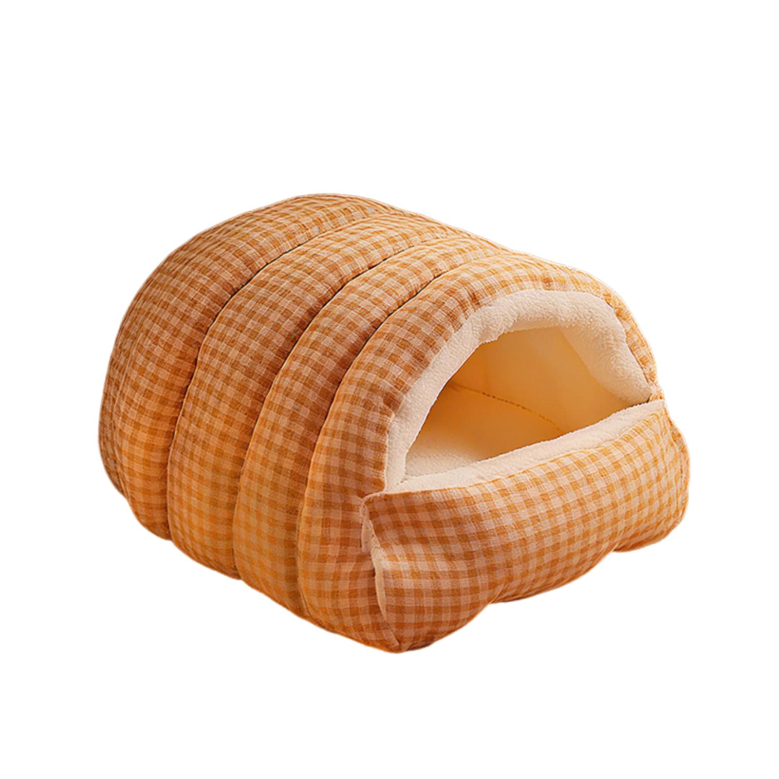 

Warm Cat Cave Bed with Removable Cover Soft Pet Nest Pet Bed for Indoor Cats Cozy Sleeping House for Winter