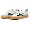 Li-Ning 1990 001 Rutschfeste Leichte Low-Top Skateschuhe Herren Sneaker Braun Grün Weiß ALHT003-2