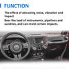 Car Passenger Instrument Panel Dashboard Cover Trim for Jeep Wrangler JK Rubicon Sahara Sport S Accessories