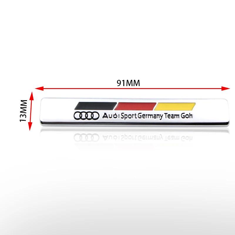1pcs Car Trunk Labeling Car Body Decoration Sticker For Tt B5 B6 B7 B8 A3 A4 A4L A5 A6 A6L C5 C6 RS4 RS5 Q3 Q5 Q7 TT Styling