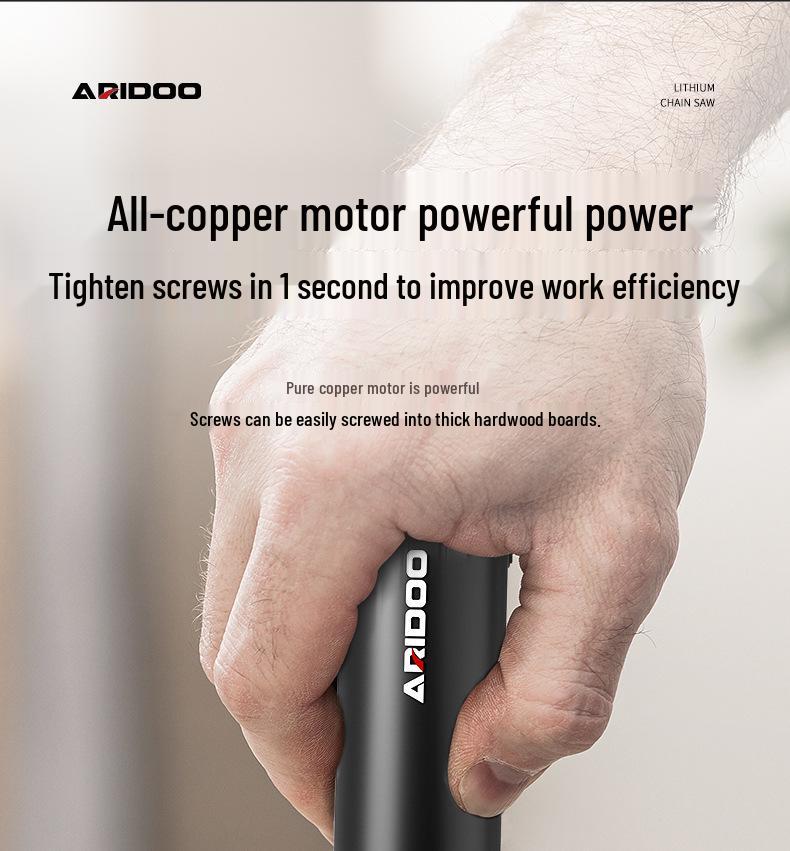 German Rechargeable Hand-Automatic Electric Screwdriver Set - Small Household Lithium Battery Tool