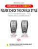 Geely Key Case for Binyue, Boyue, Emgrand GS, Xingrui GL, Xingyue L, Binrui, Icon, Shell, Borui Models