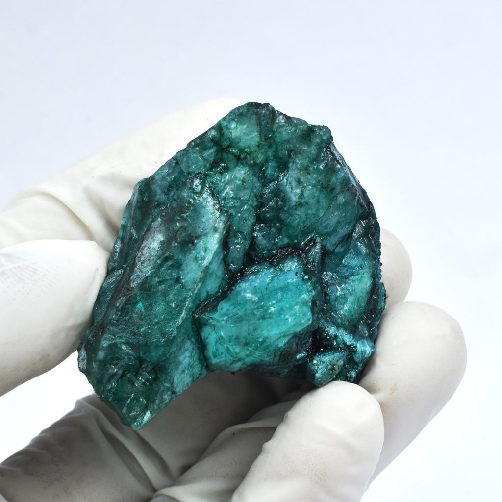 Natural Green Emerald Huge Size 238.10 Ct Uncut Rough CERTIFIED Loose Gemstone AR-2408