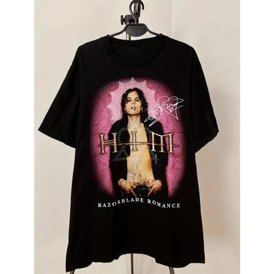 Retro Ville Valo Blade Love - T-shirt voor Heren en Dames Casual Kleding Retro Bedrukt Patroon T-shirt Sport Outdoor Kleding