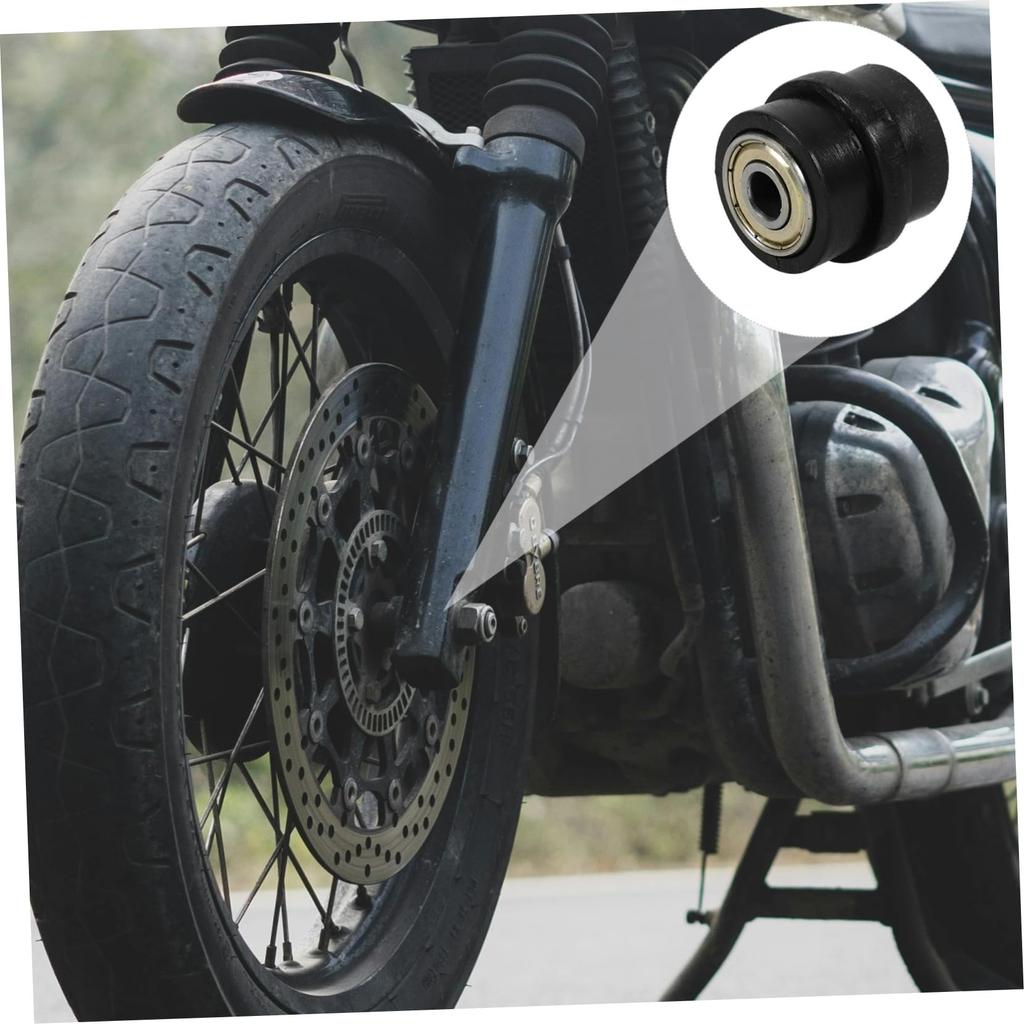 GRIRIW Motorrad Kettenspanner 8mm Kettenspanner Führungsrolle Rollenrad Rollenrad Kettenspanner Motorrad