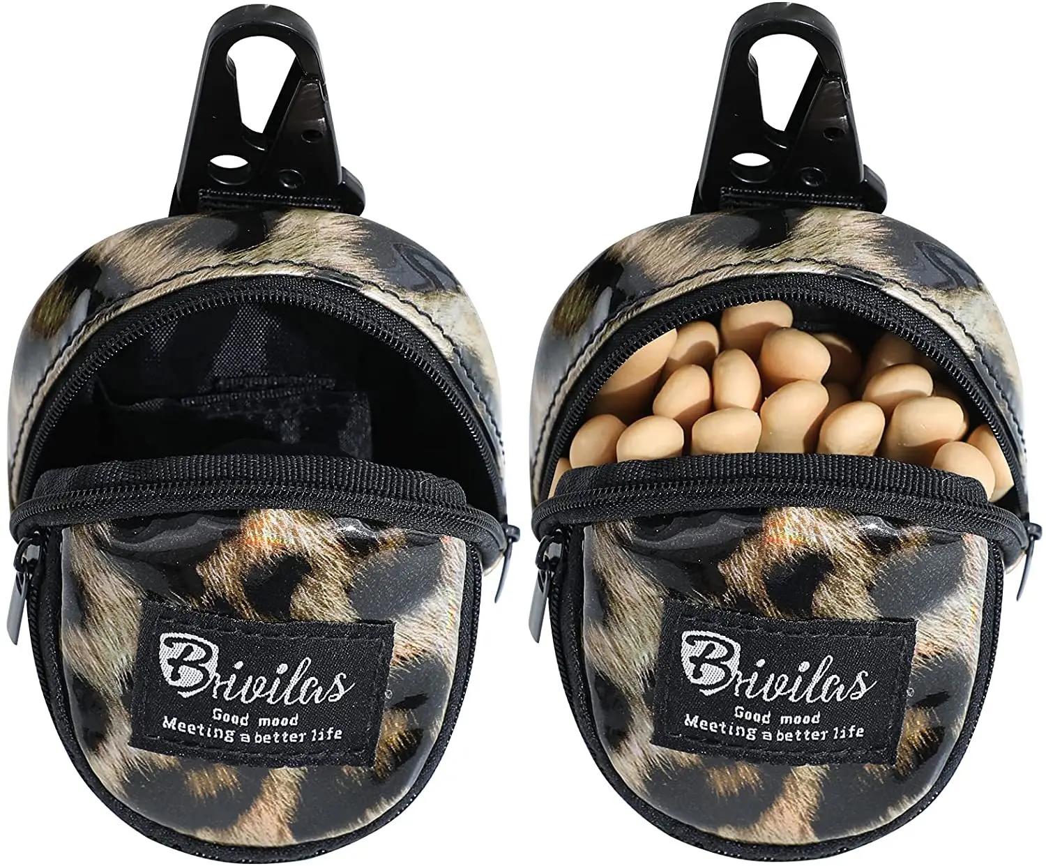 

Портативный Многофункциональный Прочный Аксессуары для питомцев Уличный Дорожный Сумка для дрессировки собак Сумка для лакомств для питомца Диспенсер для пакетов для собачьих отходов цветной печати леопарда