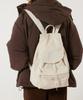 Noiago Noi1791 Corduroy Flap Backpack (Ivory)