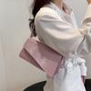 2026 New Envelope Clutch Bag Oblique Span Banquet Handbag with Dress Bag European and American Fashion Chain Bag