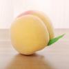 2pcs Simulation Peach Realistic Faux Peaches for Home and Office Decorations or Photography Accessories