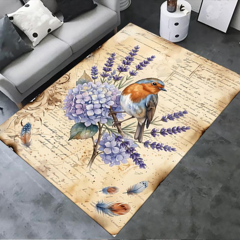 2025 New Retro Animals Carpet Rug for Living Room Bedroom Home Sofa Decoration,Kids play Non-slip Floor Mat